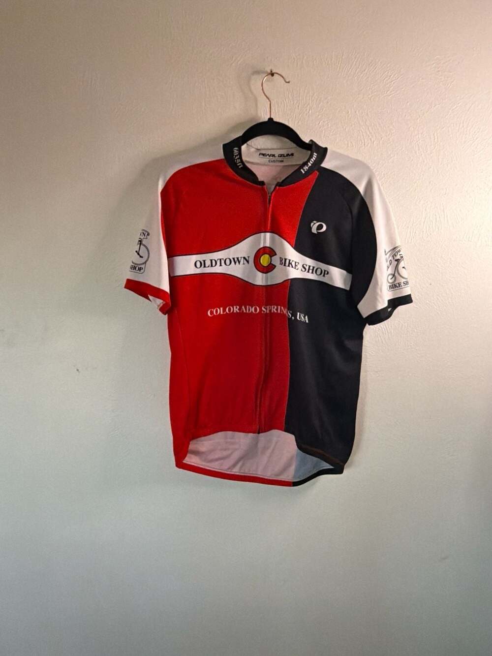 Pearl Izumi Custom Old Town Bike Shop Colorado Springs Cycling Jersey - Size Lar